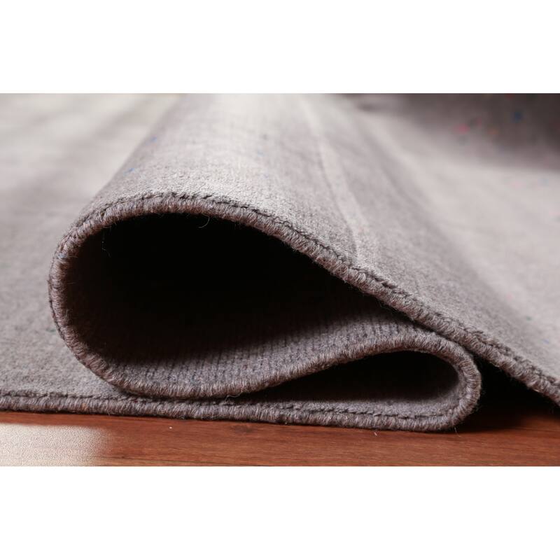 Hand Knotted Oriental 100% Wool Carpet Tribal Tribal Greys & Charcoal Gabbeh Area Rug - 10' 0'' X 8' 1''