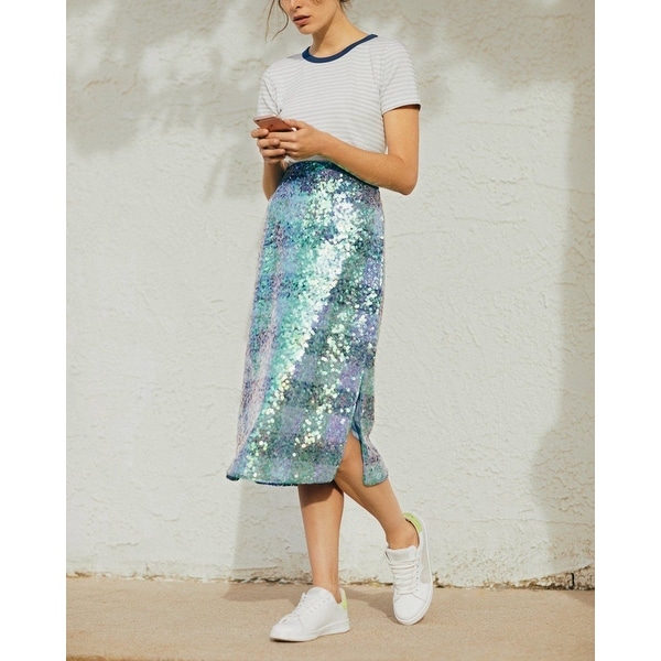 Sequined Palette Midi Skirt Maeve 2024 asemediads