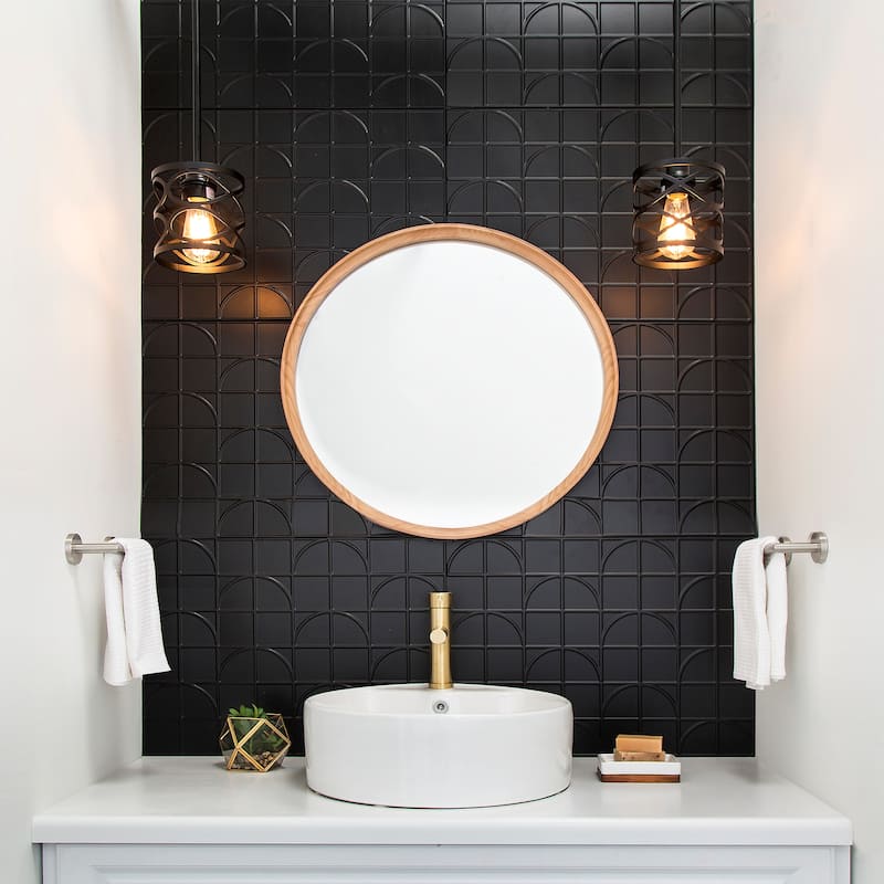 FASÄDE Crescent Decorative Vinyl Backsplash Panel