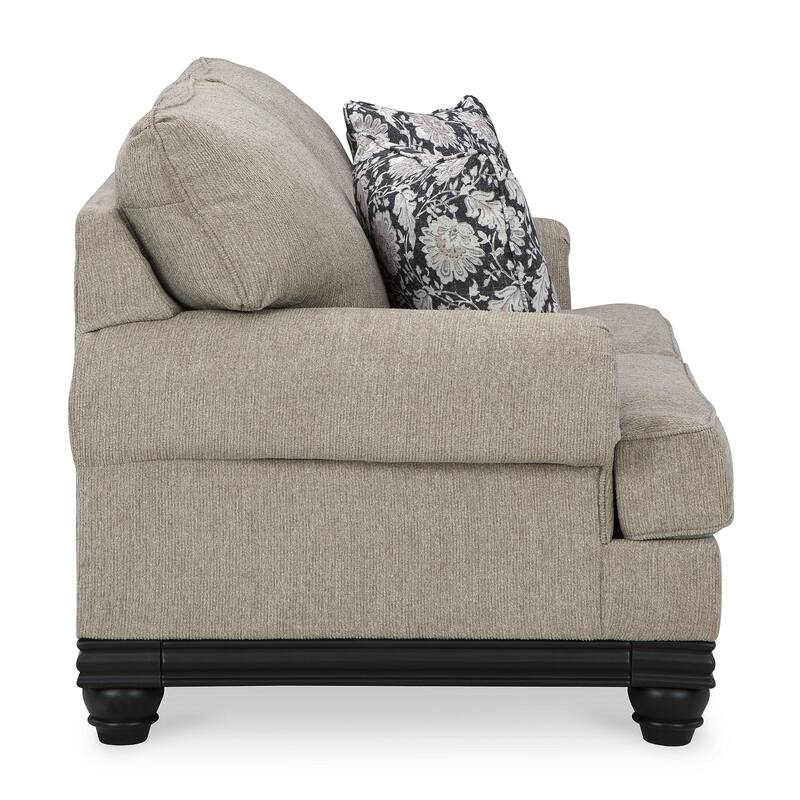 Signature Design by Ashley Elbiani Gray/Black 2-Piece Upholstery Package - 99" W x 40" D x 41" H