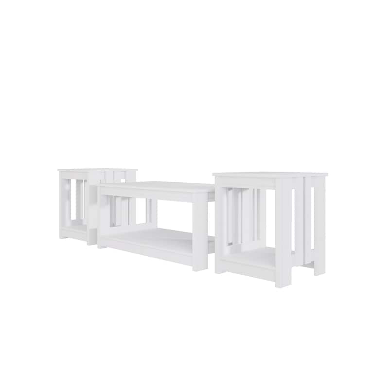 CraftPorch Minimalist Coffee Table Set