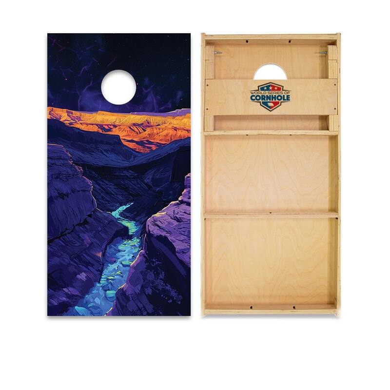 Capitol Reef National Park Regulation 2x4 Cornhole Board Set - All-Weather - Include Carrying Case