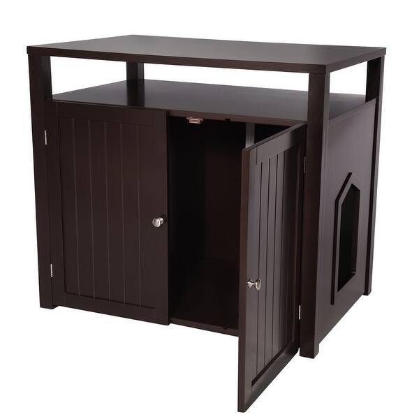Shop Arf Pets Cat Litter Box Enclosure Furniture Large Box House