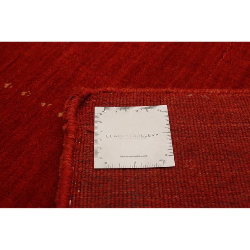 Kashkuli Gabbeh Red Rug 4'8" x 6'4" - 4'8 x 6'4