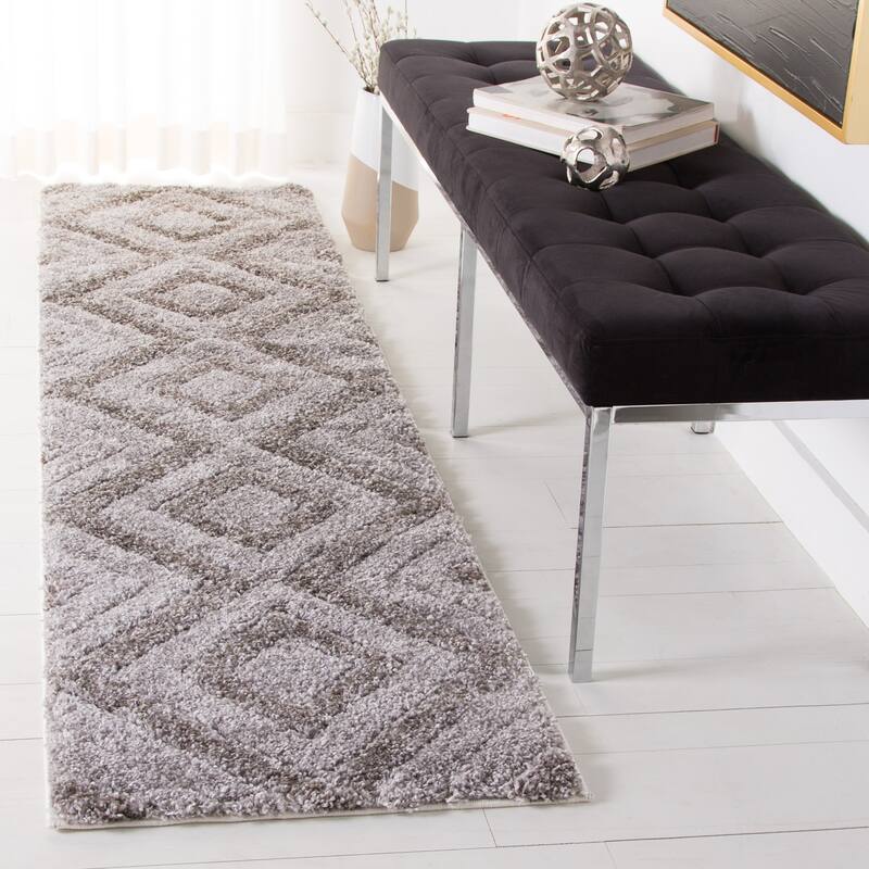 SAFAVIEH Memphis Shag Leftera 1.2 inch-thick Rug