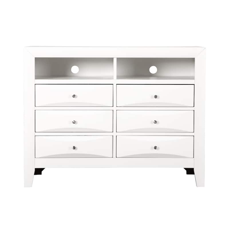Marilla Wood Media Chest