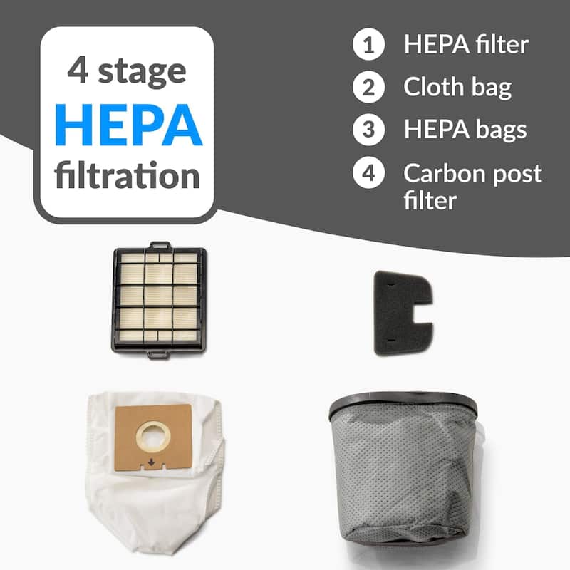 Prolux X8 Pro Backpack Vacuum w/ Deluxe 1 1/2" Tool Kit