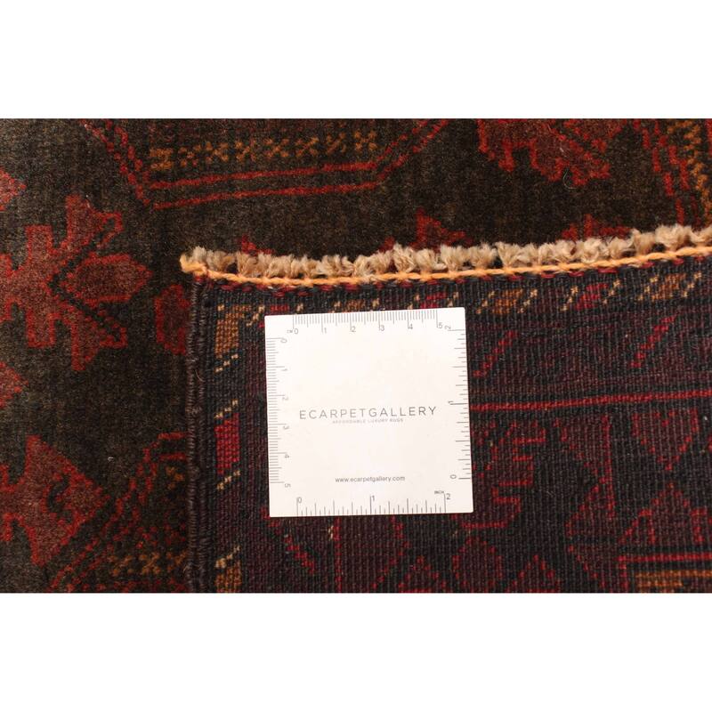 ECARPETGALLERY Hand-knotted Teimani Black Wool Rug - 2'6 x 4'0