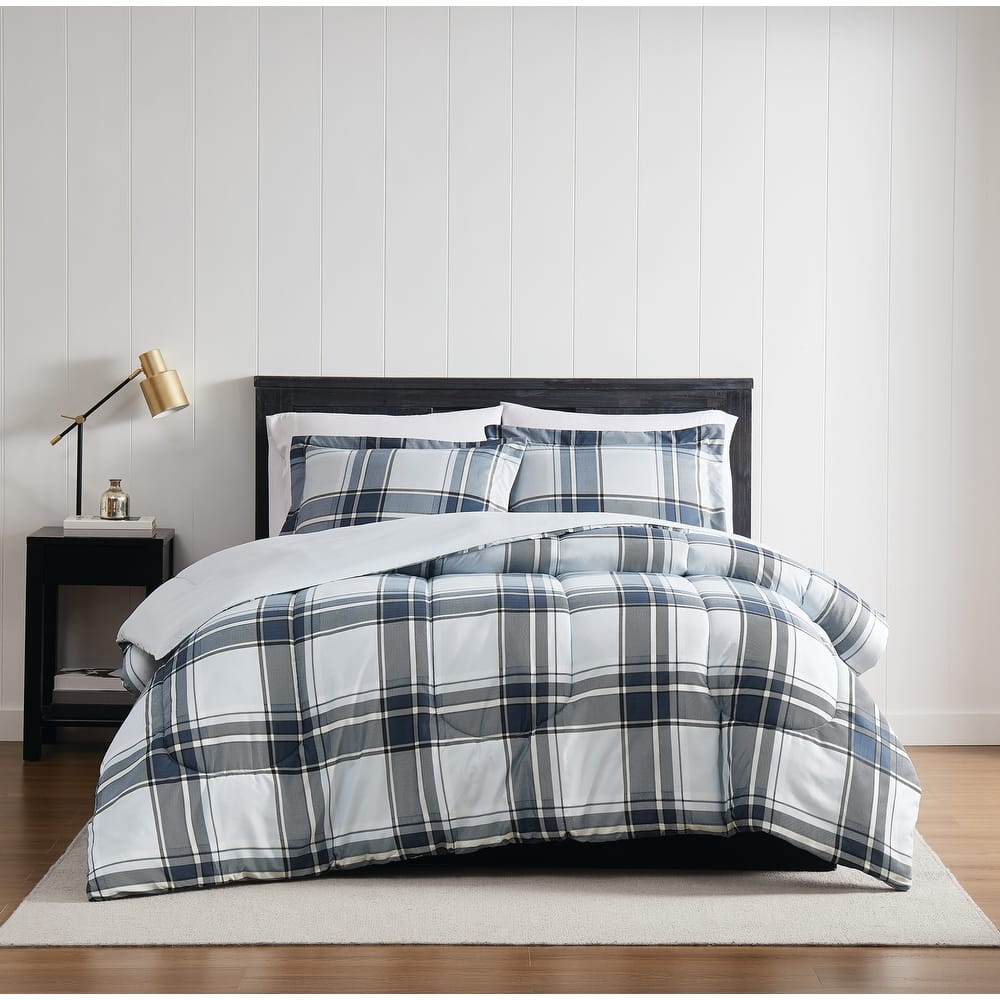 London Fog Nottingham Plaid Comforter Set