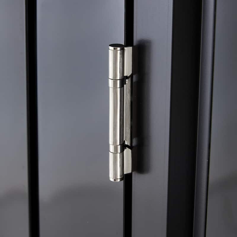 Outdoor Storage Shed, 3 x 3 FT Metal Steel