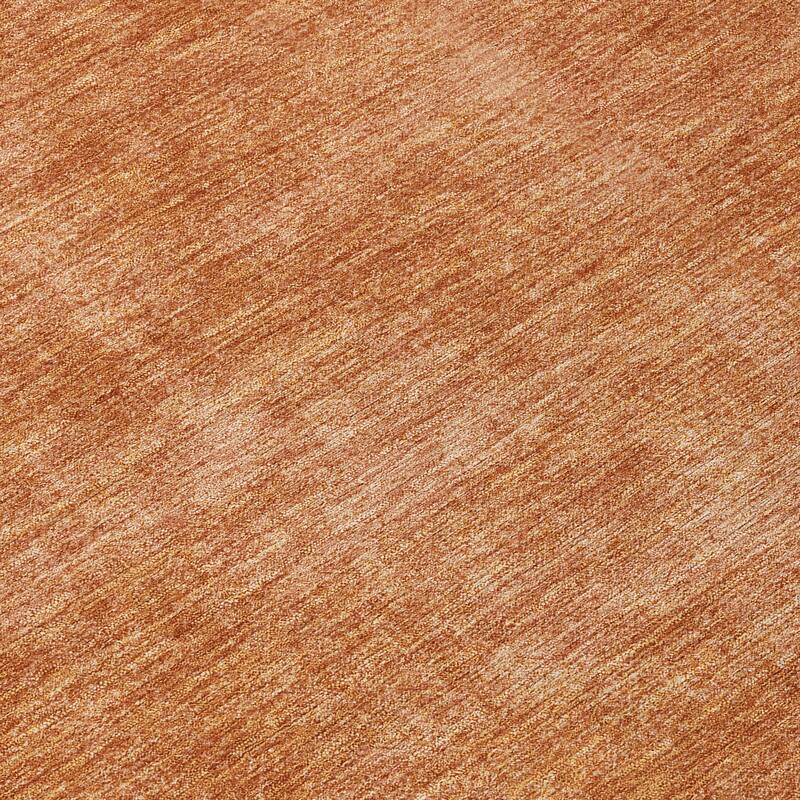 Machine Washable Indoor/ Outdoor Simple Solid Chantille Rug