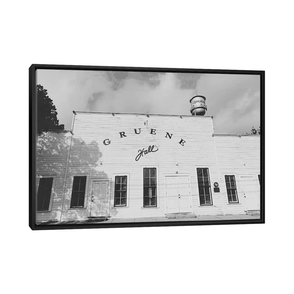 iCanvas "Gruene Hall Texas" by Ann Hudec Framed Canvas Print