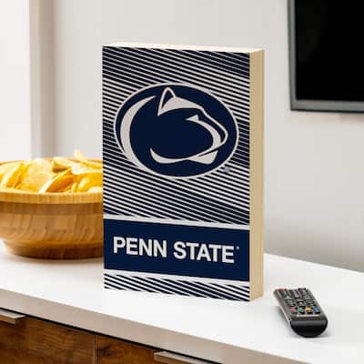 Penn State Wooden Tabletop Mantel Shelf Sign