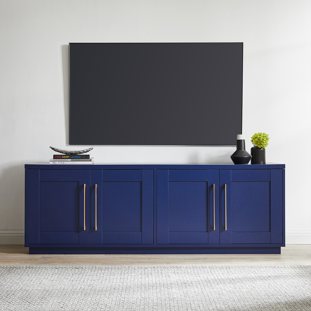 Blue on sale entertainment stand