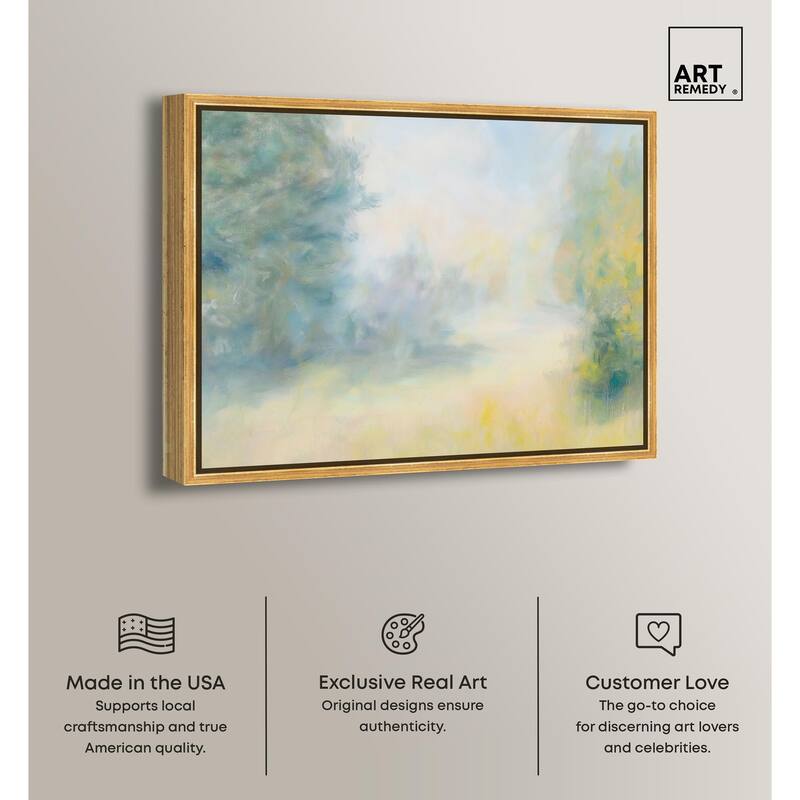 Faded Horizon I Canvas by Art Remedy