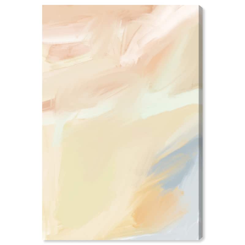 Wynwood Studio Canvas Abstract Soft Cloudscape Abstract White and Cream White Modern & Contemporary Wall Art Canvas Print
