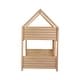 preview thumbnail 19 of 58, Rubber Wood Bunk Bed with Safety GuardrailsTwin Over Twin