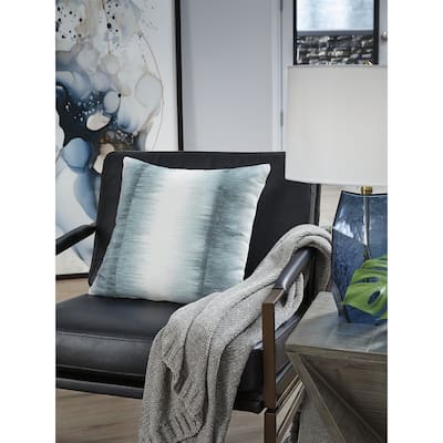 Signature Design by Ashley Elonwich Blue/White Pillow (Set of 4)