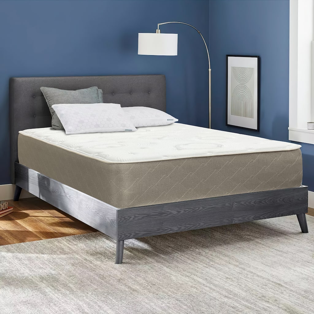 13-Inch Firm Heavier Pocket Coil Spring Hybrid Mattress, Motion Isolation with Durable Support, Bed in a Box