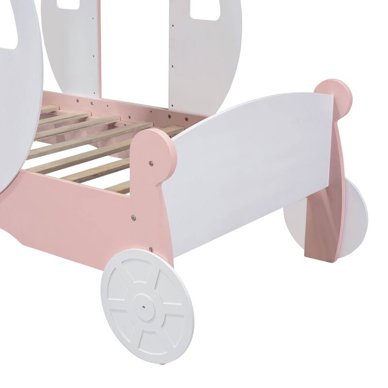 Princess Carriage Bed with Canopy