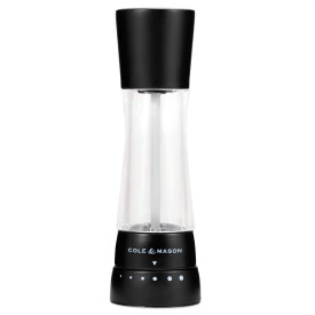 Cole & Mason Derwent Matt Black Pepper Mill 7.5"