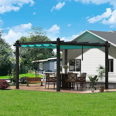 10×10 FT Heavy Duty Outdoor Pergola Gazebo for Patio, Backyard & Poolside