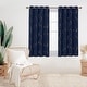 preview thumbnail 44 of 113, Deconovo Gold Line 52 Width Curtain Panel Pair (2 Panel)