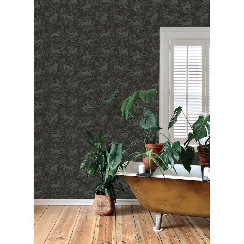 Chesapeake Revelry Black Forest Frolic Wallpaper