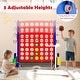 preview thumbnail 47 of 48, Costway Giant 4-in-a-Row Game Set with Ring-toss, Basketball Hoop, - See Details
