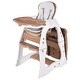 preview thumbnail 8 of 6, Baby High Chair 3 in 1 Infant Table and Chair Set White