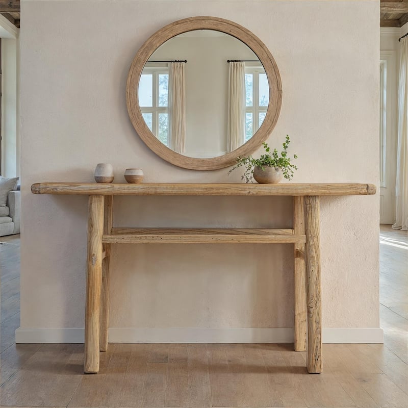 Reclaimed Wood Console Table