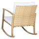 preview thumbnail 38 of 57, SAFAVIEH Daire Outdoor Rocking Chair - 26" W x 31" D x 32" H