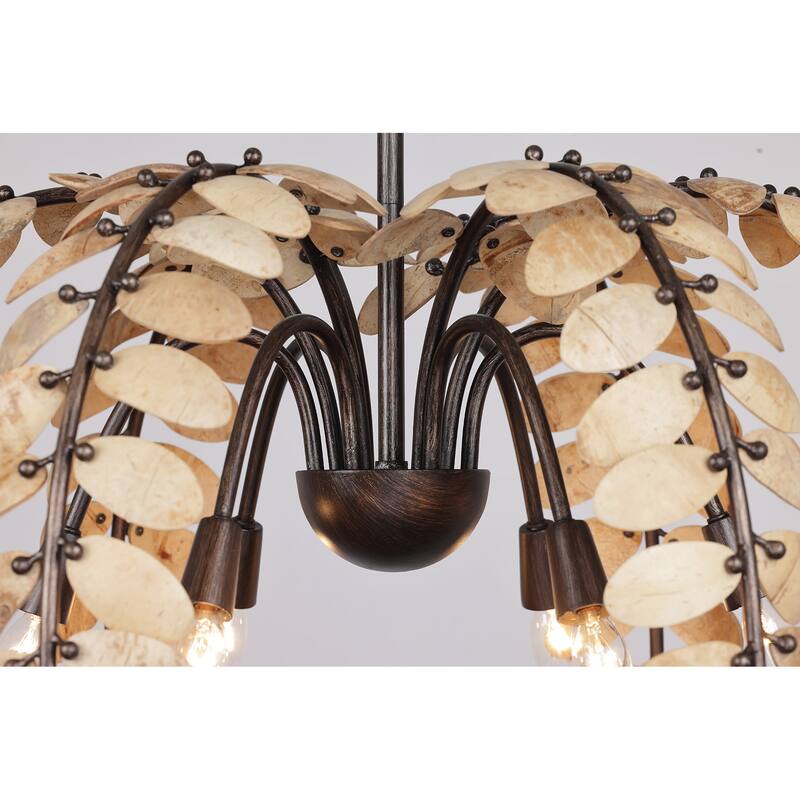Savoy House 1-2579-6 Grecian 6 Light 30" Wide Abstract Chandelier