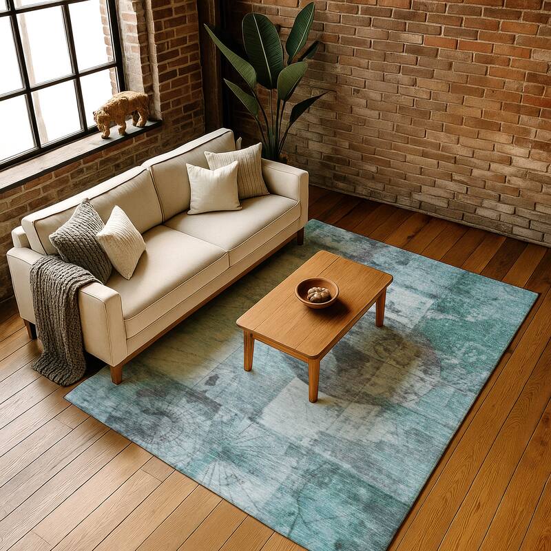Premium Washable Super Soft Modern Imprints Mayfield Rug