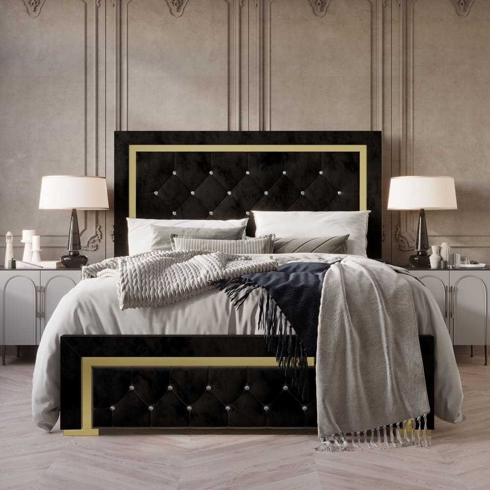 Deena Panel Bed