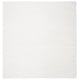 preview thumbnail 34 of 150, SAFAVIEH August Shag Solid 1.2-inch Thick Area Rug 3' x 3' Square - White