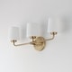 preview thumbnail 2 of 9, Maxim 12693WT Durham 3 Light 23" Wide Bath Vanity Light