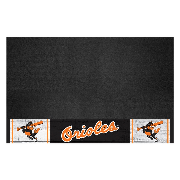 MLB Baltimore Orioles Retro Collection Grill Mat 26in x 42in