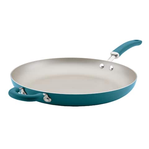 Rachael Ray Create Delicious Aluminum NS Induction Frying Pan, 14.5 In