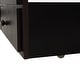 preview thumbnail 5 of 10, Twin Bunk Bed with Trundle, Ladder, Safety Rail and 3 Drawers, Black