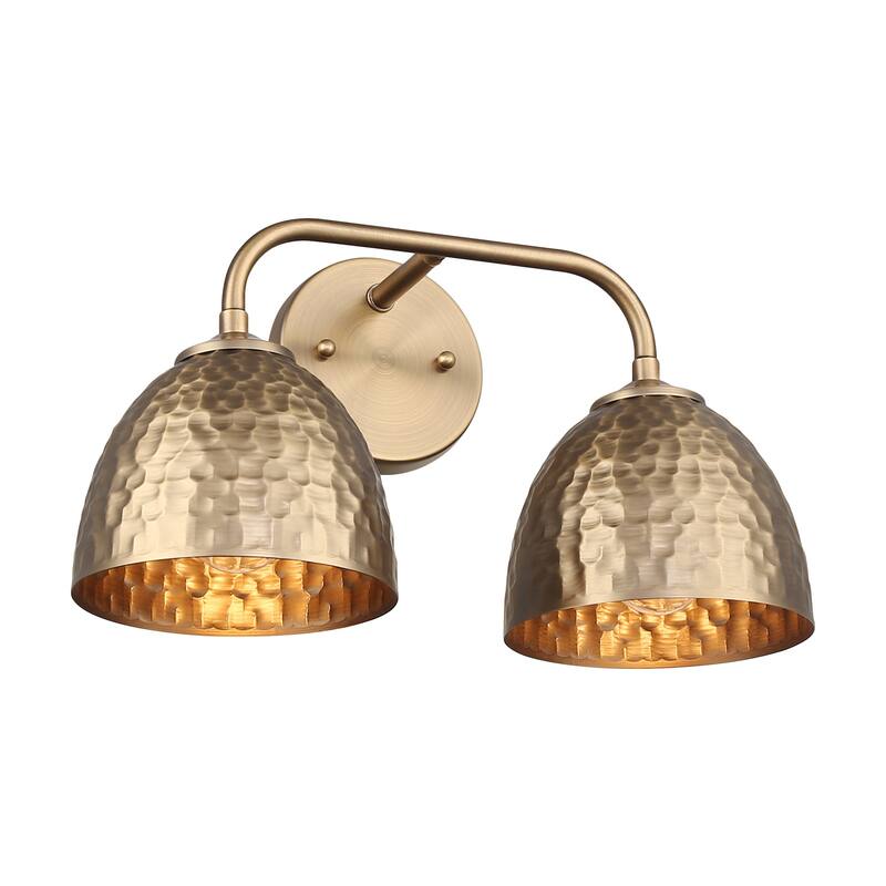 Golden Lighting 6950-BA2 MBS Shepard 2 Light 16" Wide Vanity Light