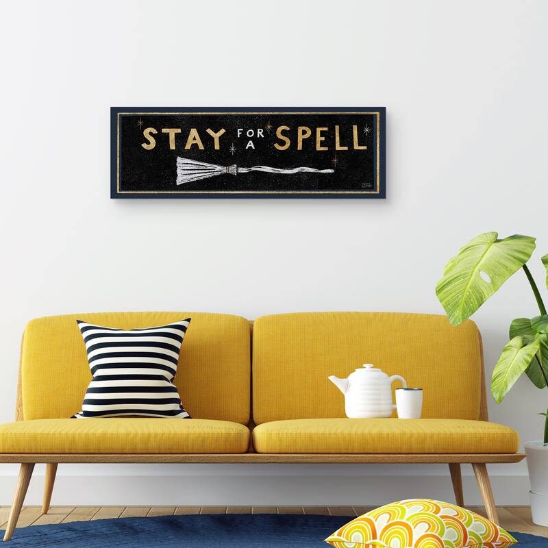 Frightfully Wicked XI Dark Canvas Art Print