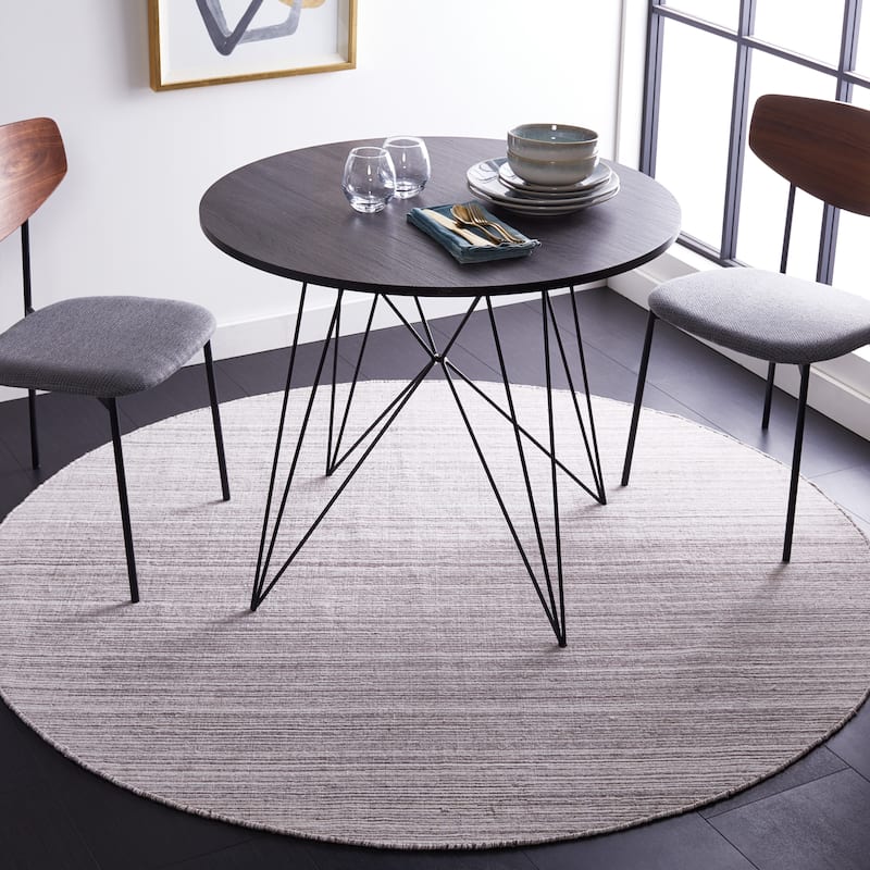 SAFAVIEH Kilim Sherri Rug - 6' Round - Beige/Ivory