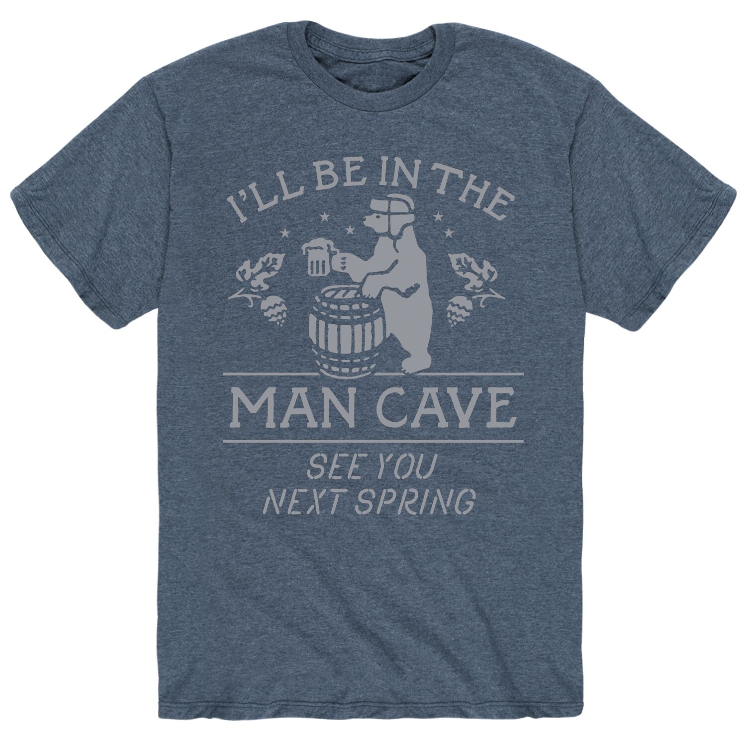 Shop Ill Be In The Man Cave Funny Men S Man Cave Uncle Adult