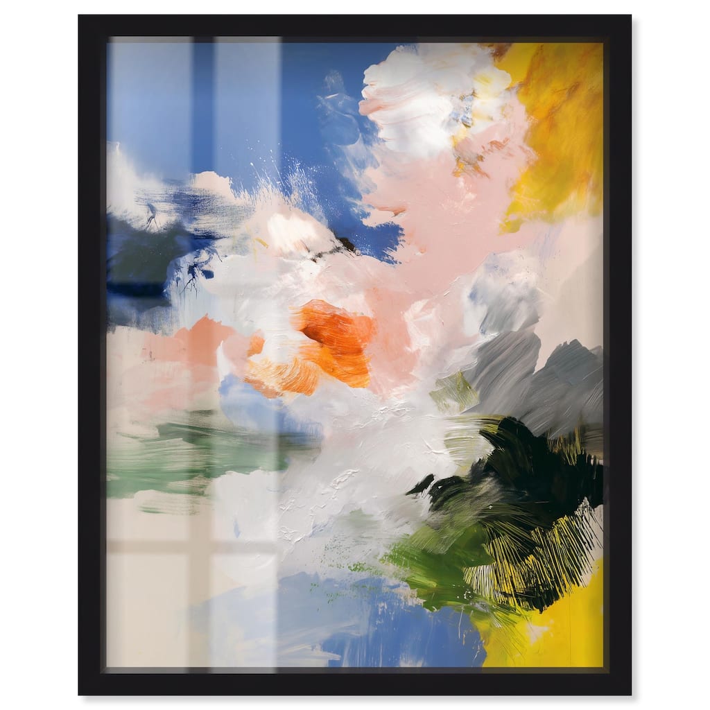 Clouds and Color I Shadowbox by Art Remedy