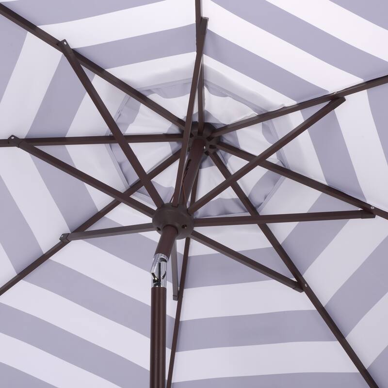 SAFAVIEH Outdoor Living Lucerna 9ft Crank Umbrella