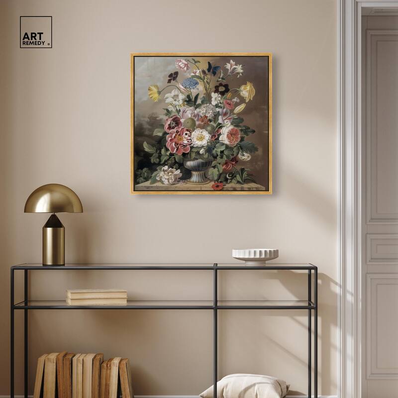 Classical Dream Vase Canvas by Art Remedy