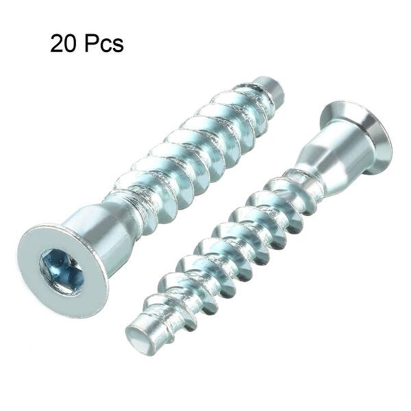 Screw Empty Furniture Confirmat Screw 7x39mm Hex Socket Wood Screws Zinc Plated ...