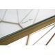 preview thumbnail 36 of 44, Malibu 29" Modern Octagon Center Coffee Table with Tempered Glass Table top & Sturdy Metal Geometric Base for Living Room Office