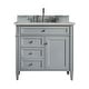 preview thumbnail 1 of 29, James Martin Vanities Brittany 36" Single Vanity, Urban Gray